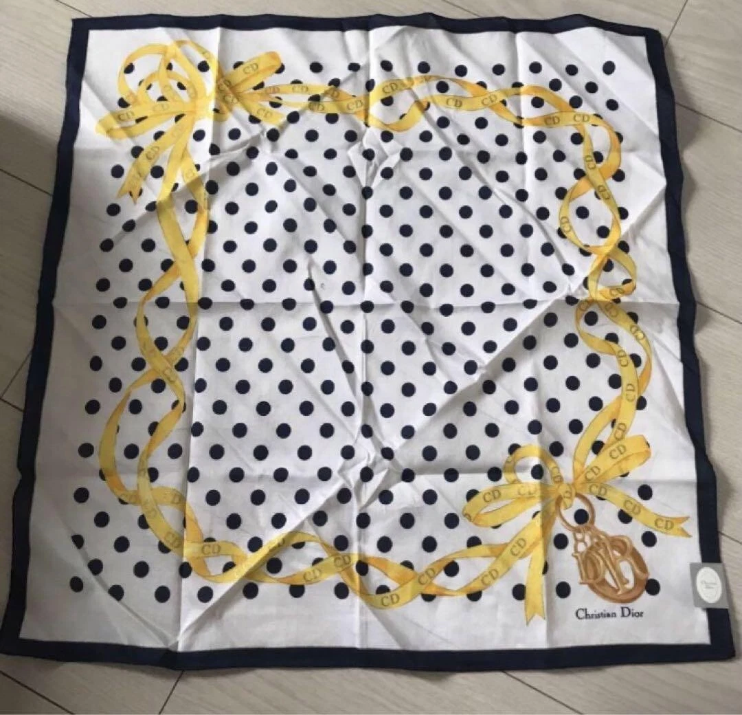 Mouchoir Christian Dior coton 45 cm 17