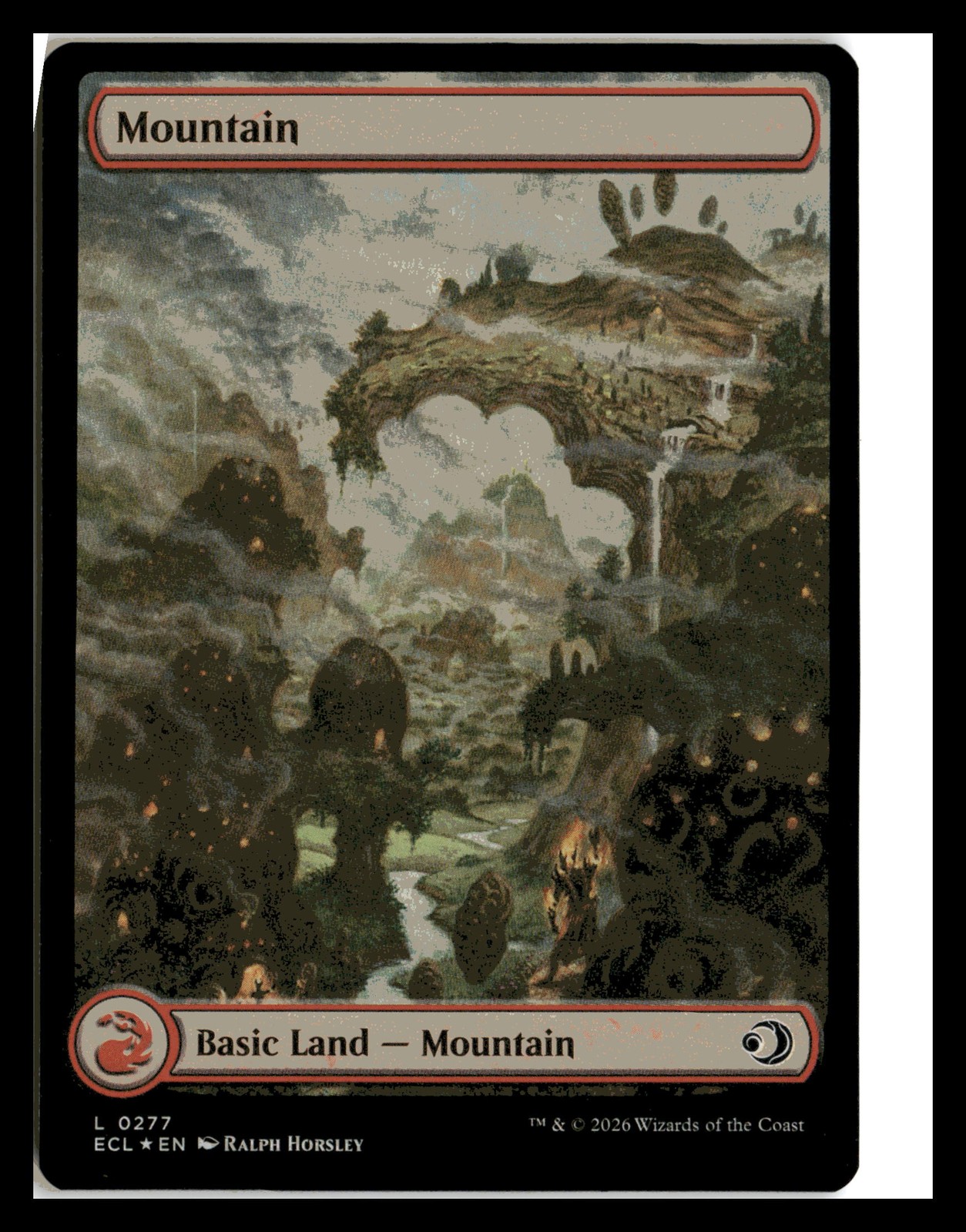 Lorwyn Eclipsed #277 Mountain (0277)