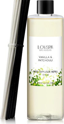 LOVSPA Vanilla & Patchouli Diffuser Oil - Essential Oils for Diffuser Refill & A