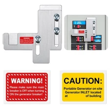 Generator Interlock Kit for Murray or Siemens 150 and 200 Amp Panels, 7/8 to ...