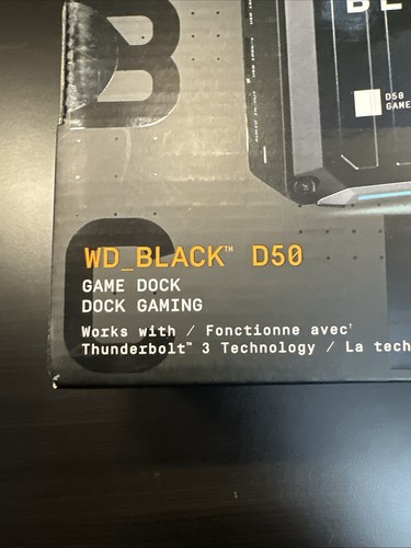 Western Digital WD_BLACK D50 Game Dock 0TB RGB Thunderbolt 3 WD Gaming Dock NEU - Bild 3 von 8