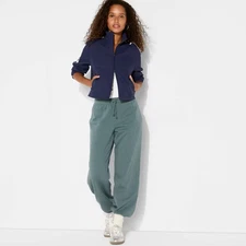 Women's Fleece Mid-Rise Joggers - Wild Fable