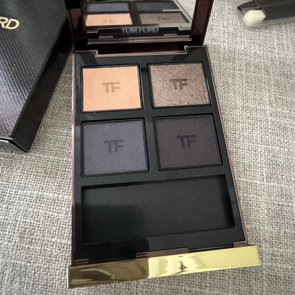 Tom Ford Eye Color Quad Creme - 45 Iconic Smoke - .18 oz / 5.2 g - New In Box - Image 3 of 4