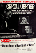 ERROLL GARNER 1963 POSTER ADVERT NEW KIND OF LOVE Paul Newman Joanne Woodward