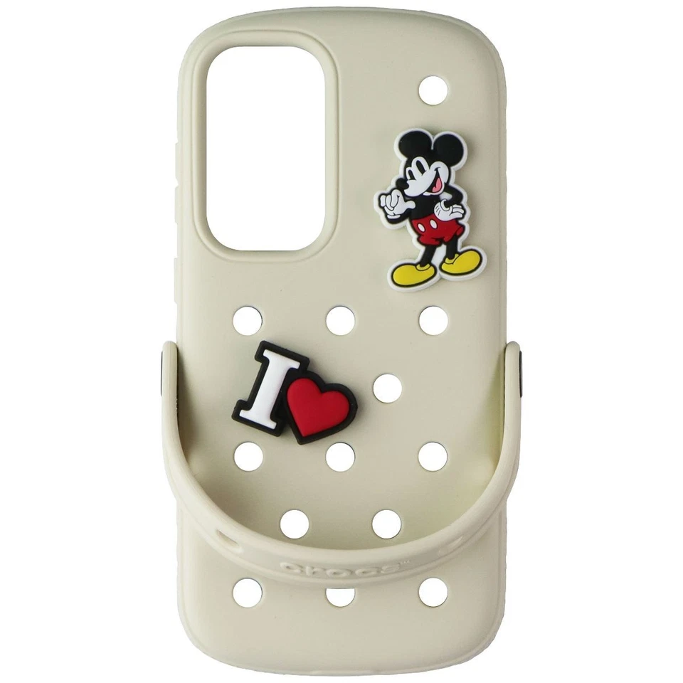 Funda Crocs con Dijes Jibbitz para Samsung Galaxy S25+ (Plus) - Beige Foto 2 de 4