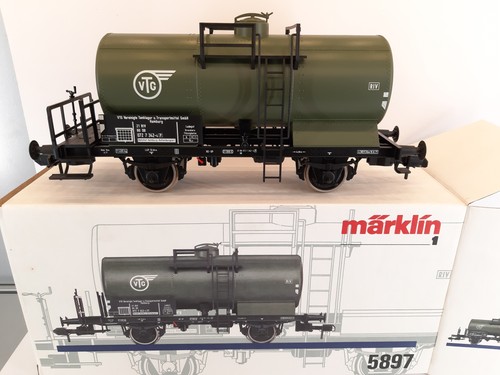 GWA736 Märklin 5897 Spur 1 - Kesselwagen VTG in OVP OVP mit deutlichen Lagerspur | Zustand: Gebraucht