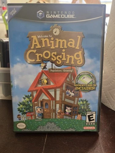 Animal Crossing Nitendo Game Cube Authentic Tested Working