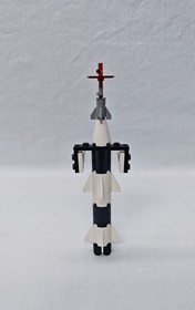 Lego 6881 Classic Space - Lunar Rocket Launcher *Used* with *Instructions*