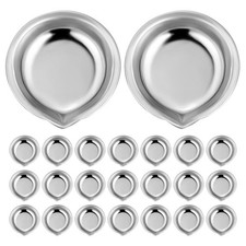 30 Pcs Palettes for Painting Color Mixing Set Oil Cup Colour Tray