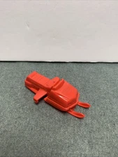 Vintage 1970s General Mills Plastic Red Polaris Snowmobile Toy Cereal Premium