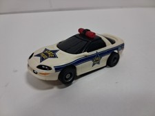 Electric Hot Wheels - State Patrol Camaro Z-28 - Slot Car - Tested - Runs