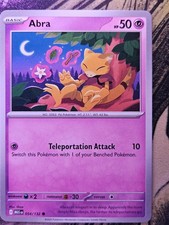 Abra 054/132 Common Mega Evolution Pokemon Lightly Played