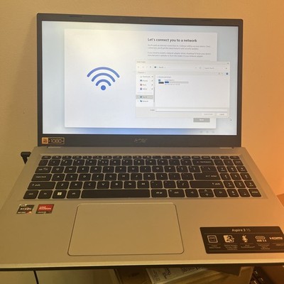 Acer Aspire 3 A315 15.6'' Laptop AMD Ryzen 3 7320U 8GB RAM 128GB SSD -Used