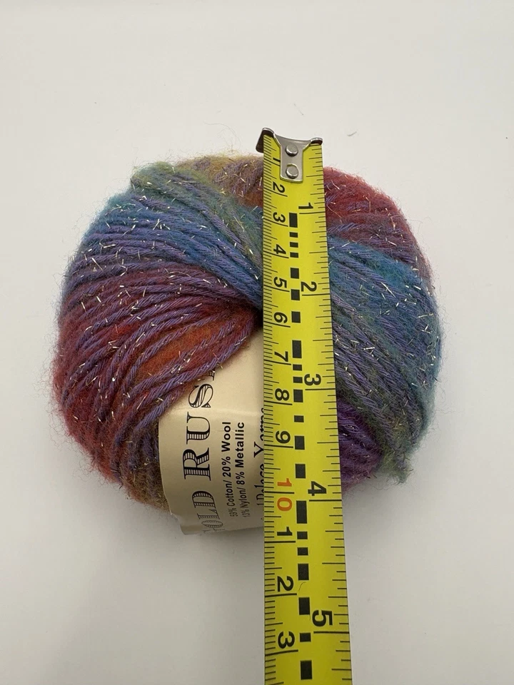 Crystal Palace Yarns Gold Rush Multi-Colored Metallic # 1011 Bulky 50g 85yds - Image 3 of 4