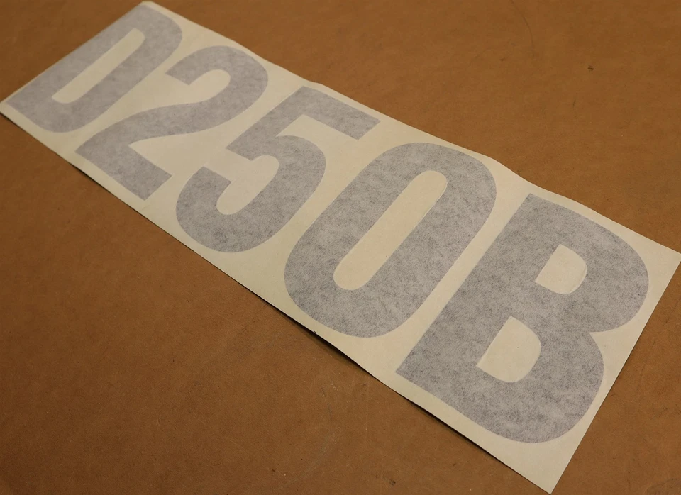 Calcomanía D250B CAT 7U6385 OEM de fábrica Foto 4 de 4