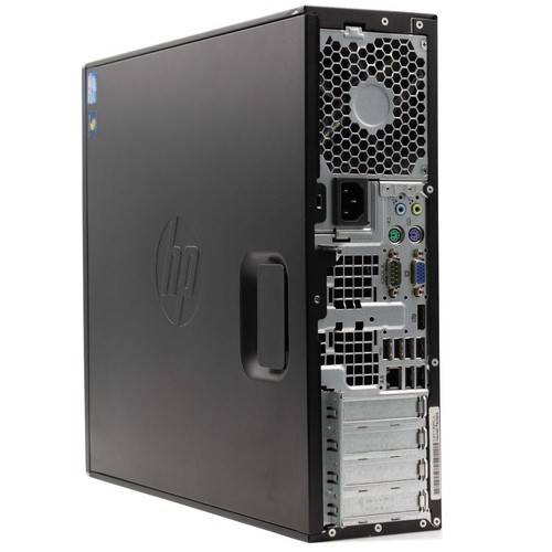 HP 8200 SFF i3 4GB 2TB HDD Windows XP Pro Desktop-Computer Desktop RS232 Dvd-Rw - Bild 2 von 5