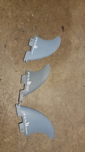 FCS Kite Surfboard Fins 3 Fin Set