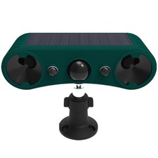 Solar Indoor Outdoor Motion Sensor Alarm,Ultrasonic,2 130db Loud Siren Noise ...