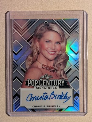 2022 Leaf Metal Pop Century Christie Brinkley Autograph Auto 14/20