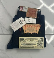 Levi's Vintage Clothing LVC 1955 501 XX W28 L32 Big E Selvedge Jeans RAW DENIM