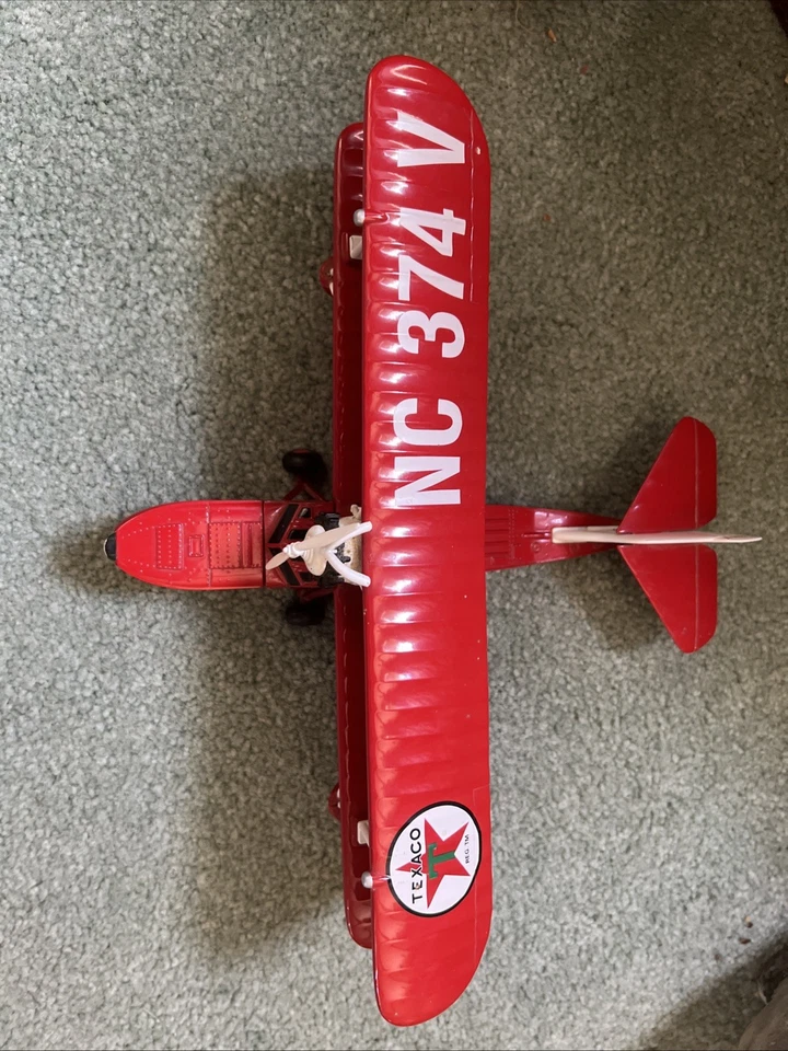 Curtiss Seaplane,wings of texaco die cast airplane,collectible ltd.edition #8  - Image 2 of 4