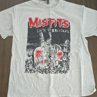 Misfits Hate Breeders Shirt Sz. L Horror Punk Danzig Samhain Fiend Club