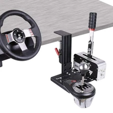 Heavy-Duty Sim Racing Desk Mount for Shifters & Handbrakes - Universal Fit