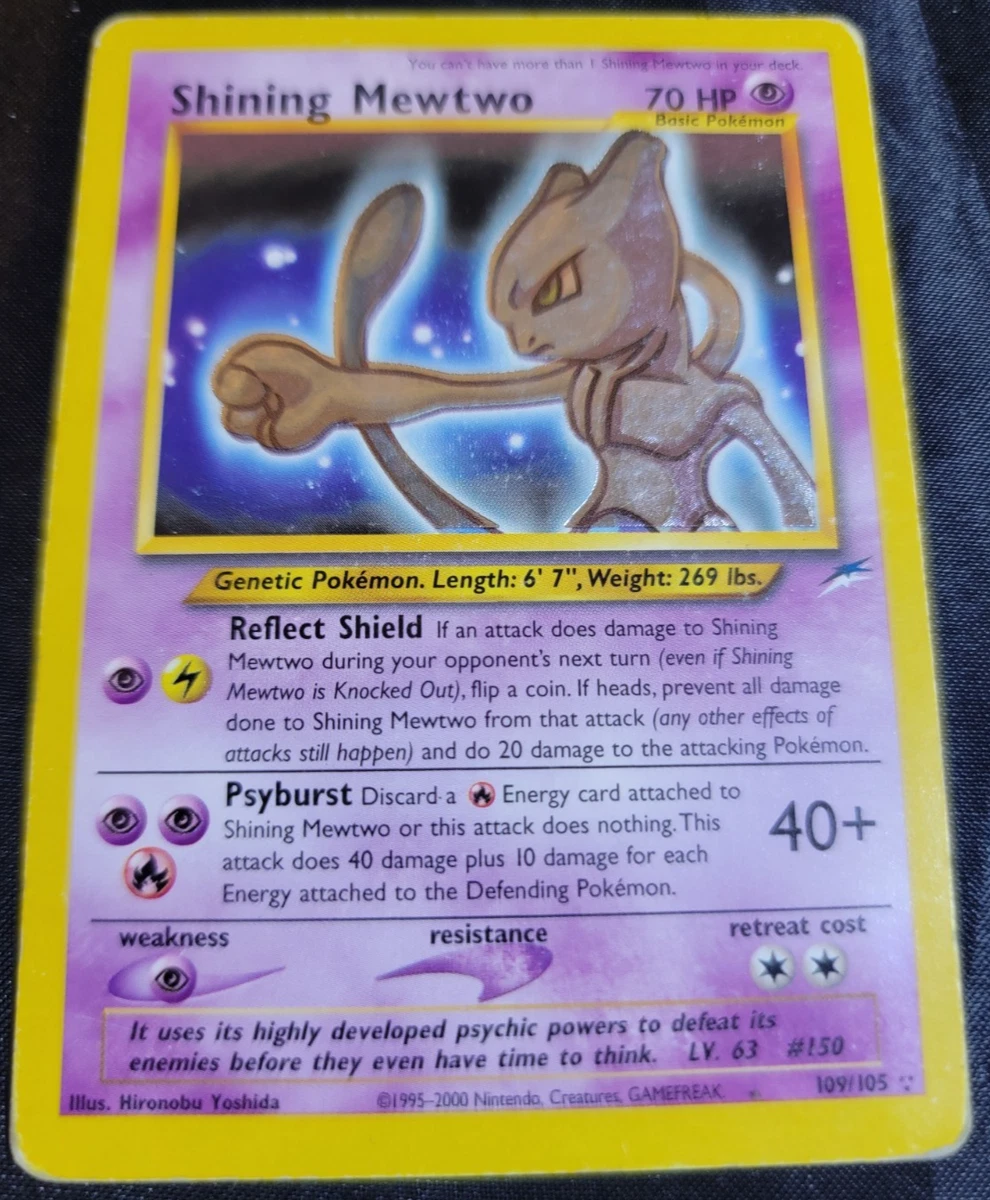 Pokémon Mewtwo Pokémon TCG Secret Rare Individual Collectible Card