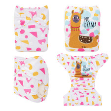 U Pick Baby Cloth Diaper Easy to Use Reusable Baby Nappy Diaper with Microfiber