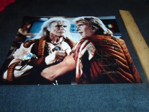 Judson Scott STAR TREK Wrath of Khan AUTOGRAPHED Photo 10 x 8 Joachim Sobi Rekar