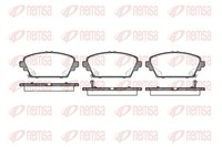 Remsa Bremsbelagsatz Scheibenbremse 0694.02 FüR MG WP12 Almera P12 Primera Rover