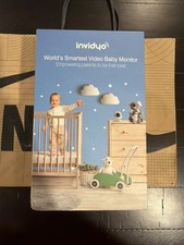 invidyo WiFi Baby Monitor w/ Live Video Audio Cry Detection Stranger Alerts HD