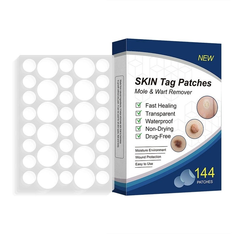 720PCS Skin Tag Remover Patches Quick Effective Mole Wart Removal Pad Sticker