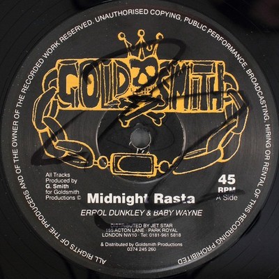 Errol Dunkley & Baby Wayne - Midnight Rasta (12'') (Near Mint (NM or M-)) - 27912
