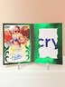 2025 Topps Royalty UFC # 2/5 Diego Lopes Autograph Jumbo Relic Booklet Green
