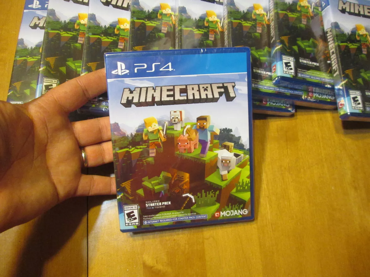 MINECRAFT STARTER PACK COLLECTION PS4 SONY BRAND NEW FACTORY SEALED US  EDITION 711719537083 | eBay