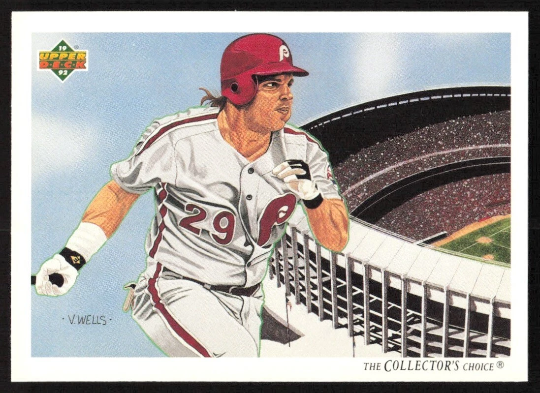 1992 Upper Deck The Collector's Choice John Kruk #38 Philadelphia Phillies