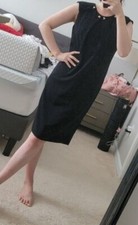 Versace authentic black Medusa dress made in Italy size 42