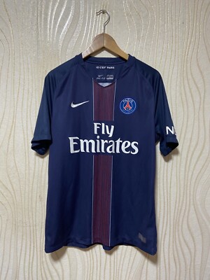 PARIS SAINT GERMAIN 2016 2017 HOME FOOTBALL SHIRT SOCCER JERSEY