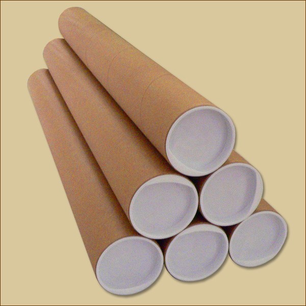 10 X A2 Versandrollen Aus Karton – 460 Mm Lang, 45 Mm Durchmesser, Mit Endkappen, Für Poster, Zeichnungen & Pläne