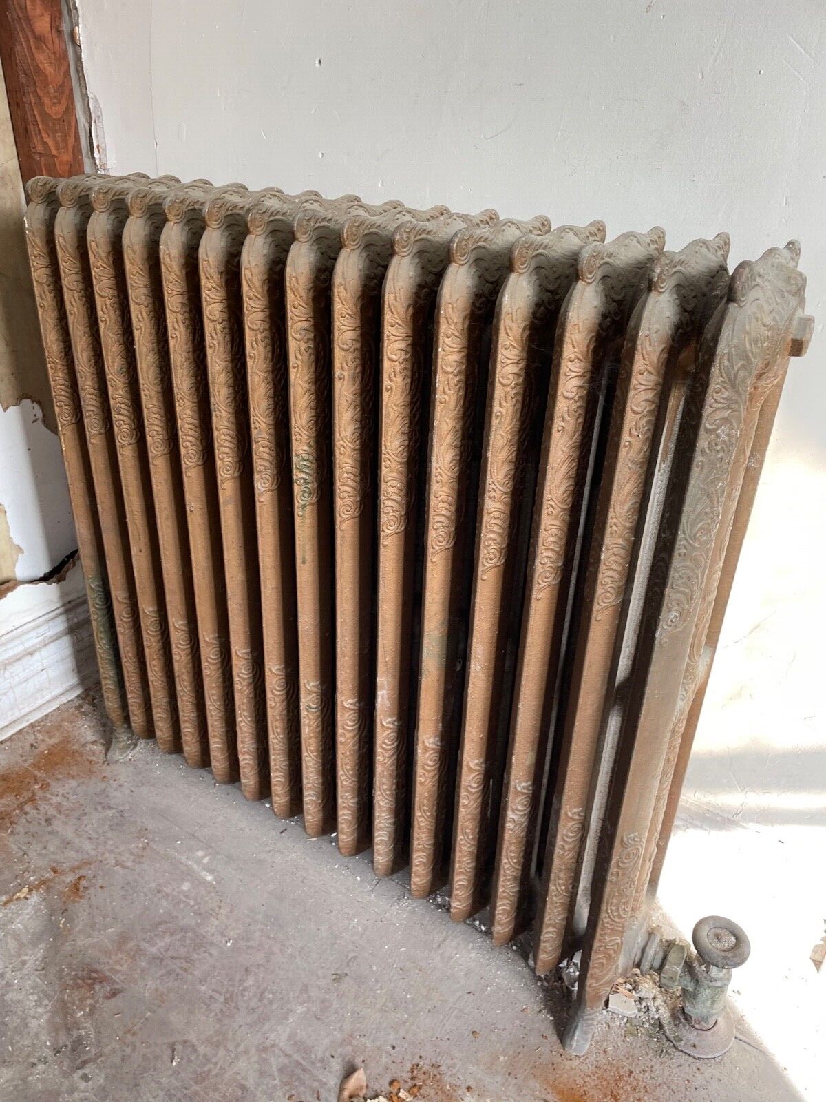 Vintage Cast Iron Radiator Heater, Victorian Scrollwork multiple sizes