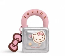 Sanrio Hello Kitty Shoulder Handheld Chain Bag Cute Mini Gift Silver
