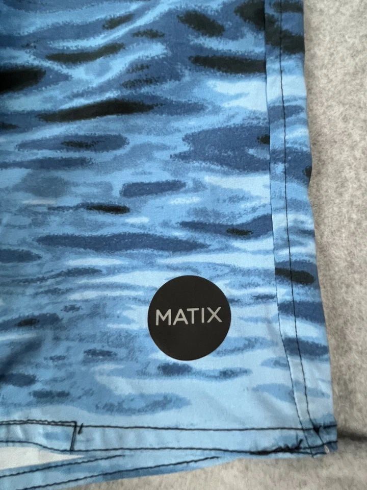 Bañador Matix para hombre talla 32 azul negro Foto 2 de 4