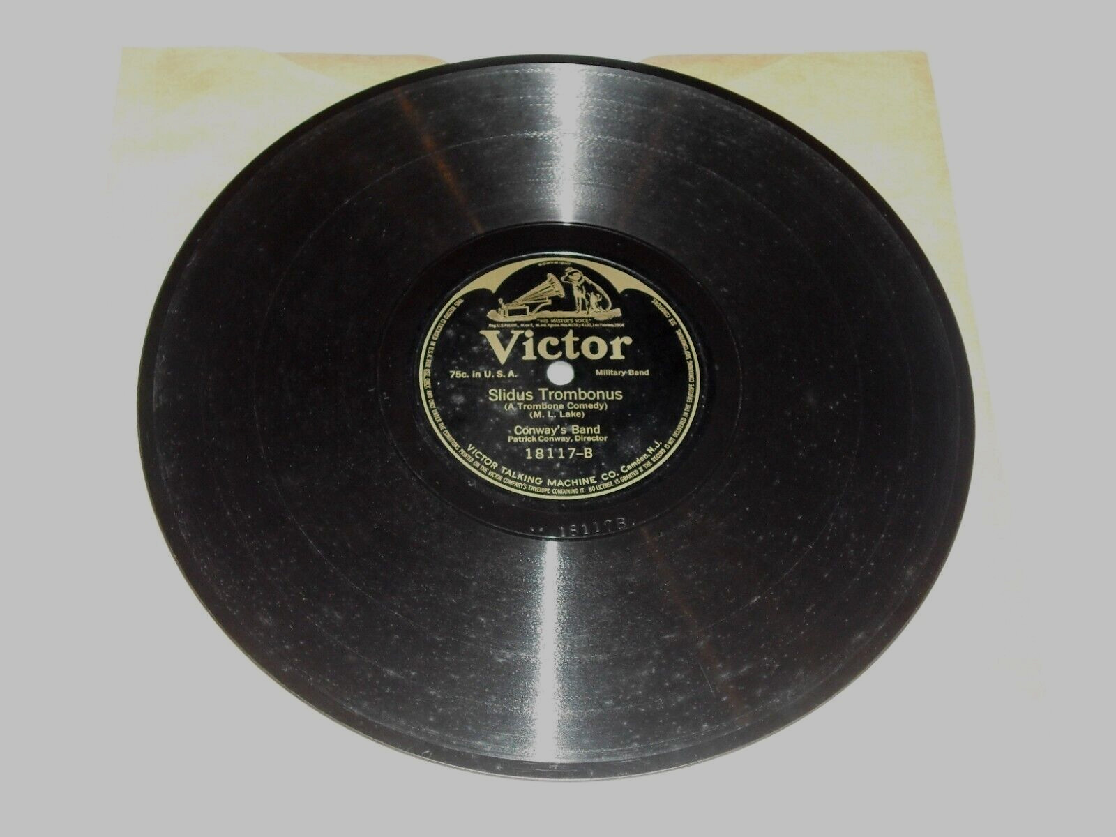 H. BENNE HENTON-Lanette (1916) VICTOR 10" Shellac Single