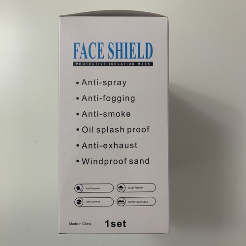 Máscara protectora facial transparente antiniebla gafas para visera - Imagen 12 de 27
