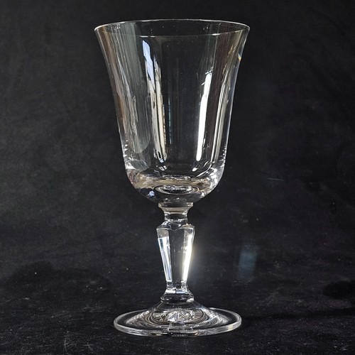 ROGASKA ALFRESCO WATER GLASSES, Cut Lead Crystal, 7 3/8", 14 Oz, 2PC - Picture 3 of 8