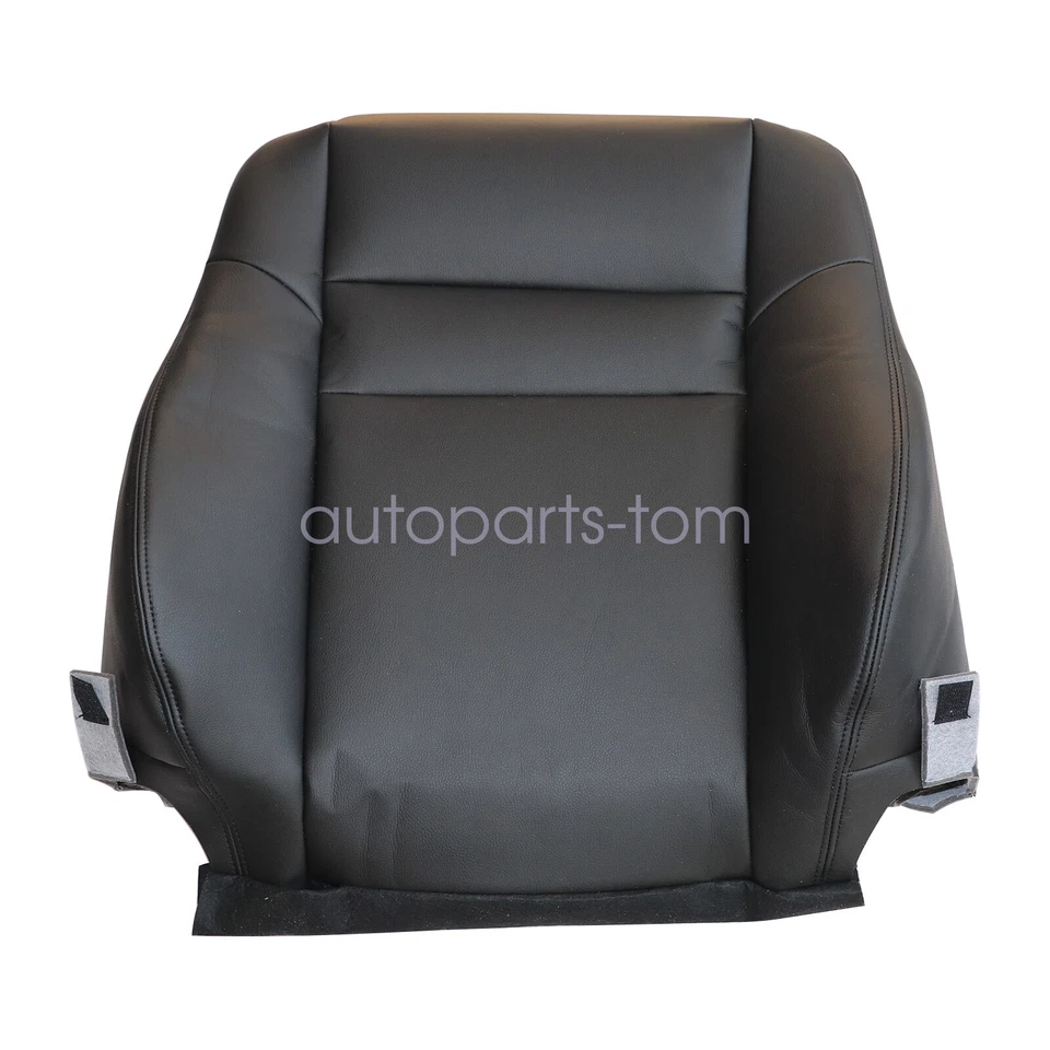 For 2003-2007 Honda Accord 4-Door Front Top & Bottom Leather Seat Covers Black Foto 3 de 4
