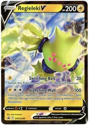 Regieleki V SWSH280 Jumbo Oversized Black Star Promo