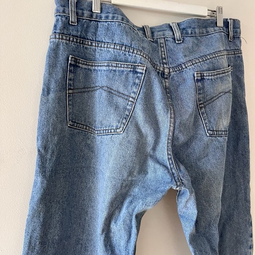 Solutions Denim Jeans Size 102 Mens Retro Cotton Grunge Pants Y2K 90s Short Leg - Picture 6 of 24