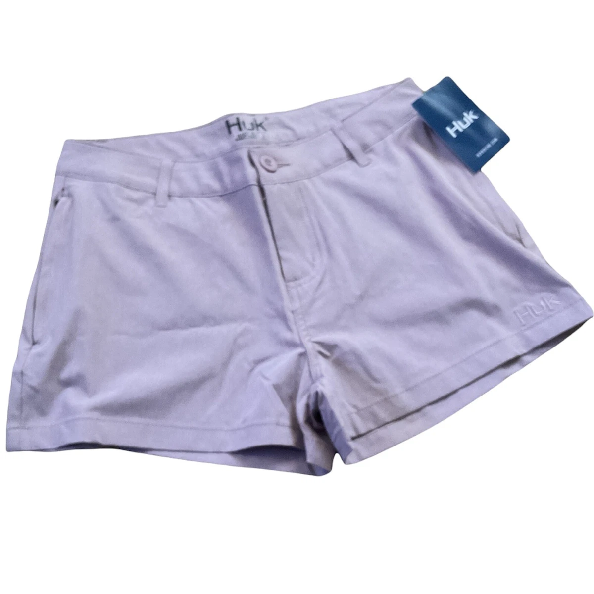 HUK Drifter Swimming Fishing Shorts Pink Women’s Size 2 NEW